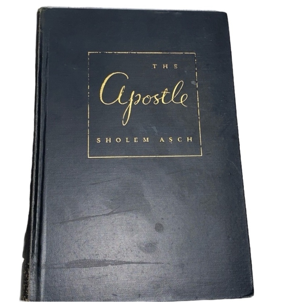 The Apostle by Sholem Asch vintage spiritual book